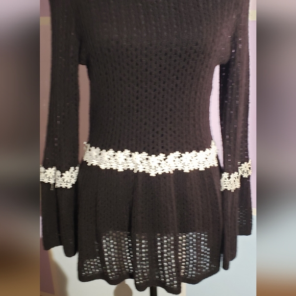 Lauren Conrad Peplum Sweater - Picture 3 of 4